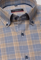 ETERNA LANGE MOUW OVERHEMD MODERN FIT TWILL MARINEBLAUW GERUIT