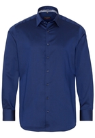 ETERNA LANGE MOUW OVERHEMD MODERN FIT TWILL MARINEBLAUW UNI