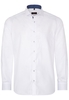 ETERNA LANGE MOUW OVERHEMD MODERN FIT TWILL MET RELIËF