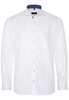 ETERNA LANGE MOUW OVERHEMD MODERN FIT TWILL MET RELIËF