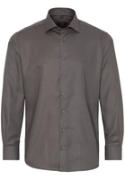 ETERNA LANGE MOUW OVERHEMD MODERN FIT TWILL MET RELIËF