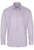 ETERNA LANGE MOUW OVERHEMD MODERN FIT TWILL PURPER GERUIT