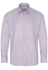 ETERNA LANGE MOUW OVERHEMD MODERN FIT TWILL PURPER GERUIT