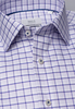 ETERNA LANGE MOUW OVERHEMD MODERN FIT TWILL PURPER GERUIT