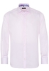 ETERNA LANGE MOUW OVERHEMD MODERN FIT TWILL ROZE UNI