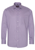 ETERNA LANGE MOUW OVERHEMD MODERN FIT TWILL ROZE/BLAUW PRINT