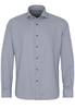 ETERNA LANGE MOUW OVERHEMD MODERN FIT UPCYCLING SHIRT BENZINE MET