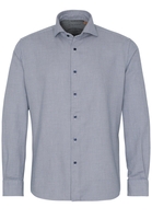 ETERNA LANGE MOUW OVERHEMD MODERN FIT UPCYCLING SHIRT BENZINE MET
