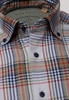 ETERNA LANGE MOUW OVERHEMD MODERN FIT UPCYCLING SHIRT FLANELLE