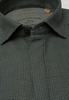 ETERNA LANGE MOUW OVERHEMD MODERN FIT UPCYCLING SHIRT FLANELLE OLIJF /