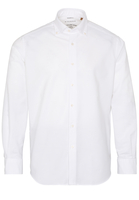 ETERNA LANGE MOUW OVERHEMD MODERN FIT UPCYCLING SHIRT OXFORD WIT UNI