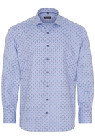 ETERNA LANGE MOUW OVERHEMD MODERN FIT VISGRAAT - ABRIKOOS PRINT