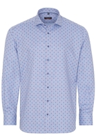 ETERNA LANGE MOUW OVERHEMD MODERN FIT VISGRAAT - ABRIKOOS PRINT