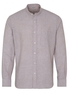 ETERNA LANGE MOUW OVERHEMD REGULAR FIT UPCYCLING SHIRT LINNEN BEIGE