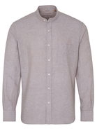ETERNA LANGE MOUW OVERHEMD REGULAR FIT UPCYCLING SHIRT LINNEN BEIGE