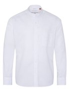ETERNA LANGE MOUW OVERHEMD REGULAR FIT UPCYCLING SHIRT LINNEN WIT UNI