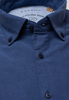 ETERNA LANGE MOUW OVERHEMD REGULAR FIT UPCYCLING SHIRT OXFORD BLAUW