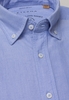 ETERNA LANGE MOUW OVERHEMD REGULAR FIT UPCYCLING SHIRT OXFORD BLAUW