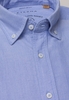 ETERNA LANGE MOUW OVERHEMD REGULAR FIT UPCYCLING SHIRT OXFORD BLAUW