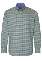 ETERNA LANGE MOUW OVERHEMD REGULAR FIT UPCYCLING SHIRT OXFORD GERUIT