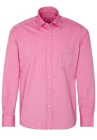 ETERNA LANGE MOUW OVERHEMD REGULAR FIT UPCYCLING SHIRT OXFORD ROZE UNI