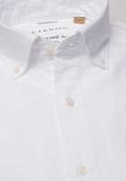 ETERNA LANGE MOUW OVERHEMD REGULAR FIT UPCYCLING SHIRT OXFORD WIT UNI