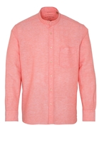 ETERNA LANGE MOUW OVERHEMD REGULAR FIT UPCYCLING SHIRT PERZIK UNI