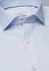 ETERNA LANGE MOUW OVERHEMD SLIM FIT JAQUARD BLAUW PATROON