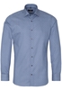 ETERNA LANGE MOUW OVERHEMD SLIM FIT KETTLANCÈ BLAUW/WIT PRINT