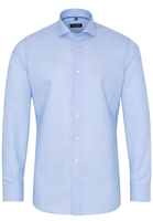 ETERNA LANGE MOUW OVERHEMD SLIM FIT KETTLANCÈ LICHT BLAUW / WIT MET