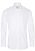 ETERNA LANGE MOUW OVERHEMD SLIM FIT NEVER IRON SHIRT TWILL WIT MET