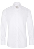 ETERNA LANGE MOUW OVERHEMD SLIM FIT NEVER IRON SHIRT TWILL WIT MET