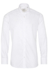 ETERNA LANGE MOUW OVERHEMD SLIM FIT NEVER IRON SHIRT TWILL WIT MET