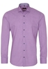 ETERNA LANGE MOUW OVERHEMD SLIM FIT ORCHIDEE MET RELIËF