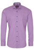 ETERNA LANGE MOUW OVERHEMD SLIM FIT ORCHIDEE MET RELIËF