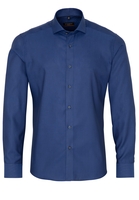 ETERNA LANGE MOUW OVERHEMD SLIM FIT OXFORD AZUURBLAUW UNI