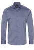 ETERNA LANGE MOUW OVERHEMD SLIM FIT OXFORD JEANS BLAUW UNI