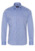ETERNA LANGE MOUW OVERHEMD SLIM FIT OXFORD LICHTBLAUW UNI