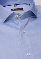 ETERNA LANGE MOUW OVERHEMD SLIM FIT OXFORD LICHTBLAUW UNI