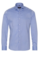 ETERNA LANGE MOUW OVERHEMD SLIM FIT OXFORD LICHTBLAUW UNI