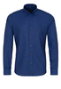 ETERNA LANGE MOUW OVERHEMD SLIM FIT OXFORD MARINEBLAUW UNI