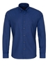 ETERNA LANGE MOUW OVERHEMD SLIM FIT OXFORD MARINEBLAUW UNI