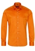 ETERNA LANGE MOUW OVERHEMD SLIM FIT OXFORD ORANJE UNI