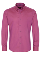 ETERNA LANGE MOUW OVERHEMD SLIM FIT OXFORD ORCHIDEE UNI