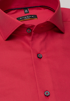 ETERNA LANGE MOUW OVERHEMD SLIM FIT OXFORD ROOD UNI