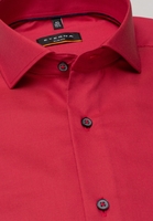 ETERNA LANGE MOUW OVERHEMD SLIM FIT OXFORD ROOD UNI