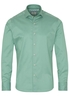 ETERNA LANGE MOUW OVERHEMD SLIM FIT SOFT TAILORING TWILL PASTEL GROEN