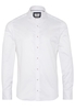 ETERNA LANGE MOUW OVERHEMD SLIM FIT SOFT TAILORING TWILL WIT UNI