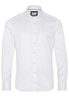 ETERNA LANGE MOUW OVERHEMD SLIM FIT SOFT TAILORING TWILL WIT UNI