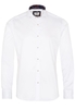 ETERNA LANGE MOUW OVERHEMD SLIM FIT SOFT TAILORING TWILL WIT UNI